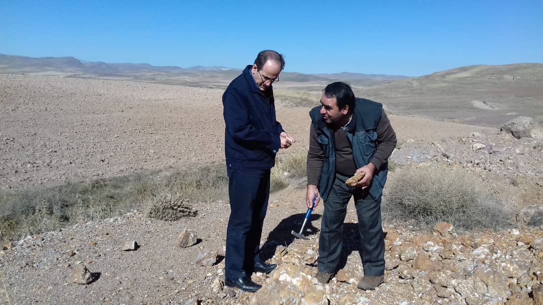 بازدید دکتر جلوداری از معدن چنگوره واقع در استان قزوین