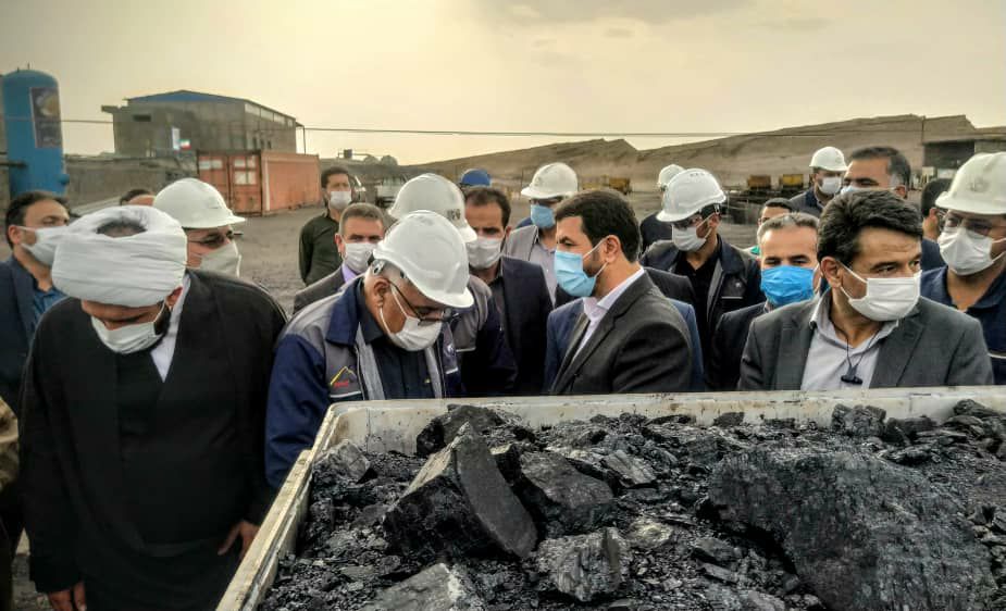 آیین بهره برداری از معدن شماره 5 پروده شرقی شرکت ممرادکو