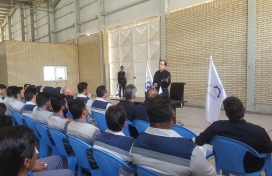 دیدار مدیرعامل شرکت ممرادکو با کارکنان و کارشناسان کارخانه آهک و دولومیت