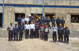 دیدار عمومی مدیرعامل شرکت ممرادکو با کارکنان معدن زون 5 طبس
